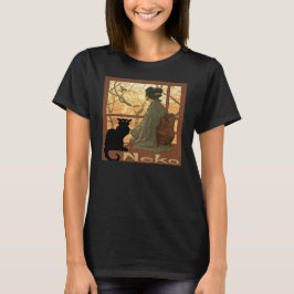 Japanse kat Neko T-shirt