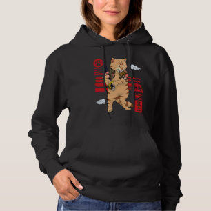 Japanse Kat Samurai Kaiju Krijger Ronin Bushido K Hoodie