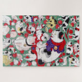 Japanse kat, Ukiyo-e Legpuzzel (Horizontaal)