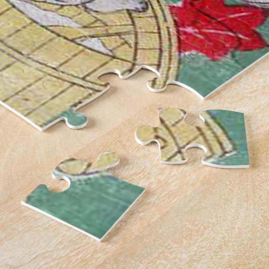 Japanse kat, Utagawa Kunitoshi Legpuzzel (Zijkant)