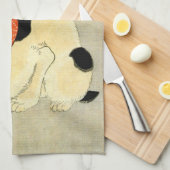 Japanse kat, Utagawa Kuniyoshi Theedoek (Quarter Fold)