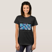 Japanse Katakana-tafel T-shirt (Voorkant volledig)