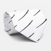 Japanse Katana Stropdas (Opgerold)