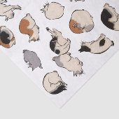 Japanse katten (achtergrondkleur kan worden gewijz tissuepapier (Detail)