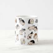 Japanse katten, Hiroshige, Ukiyo-e Koffiemok (Center)