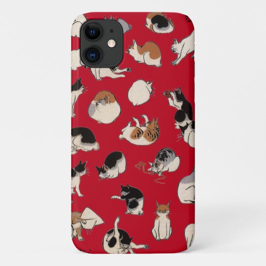 Japanse katten (kleurenkooster) Case-Mate iPhone case (Achterkant)