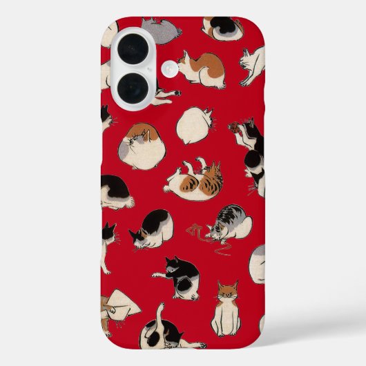 Japanse katten (kleurenkooster) Case-Mate iPhone case (Achterkant)