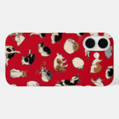 Japanse katten (kleurenkooster) Case-Mate iPhone case (Achterkant (horizontaal))