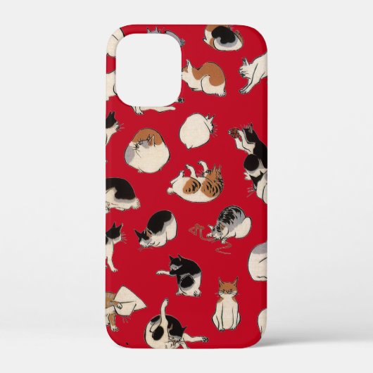 Japanse katten (kleurenkooster) Case-Mate iPhone case (Achterkant)
