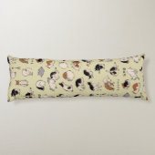 Japanse katten (kleurenkooster) lichaamskussen (Achterkant)