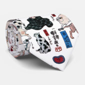 Japanse katten, Kuniyoshi, Ukiyo-e Stropdas (Opgerold)