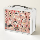 Japanse katten Ukiyo-e Funny kat (Achterkant)