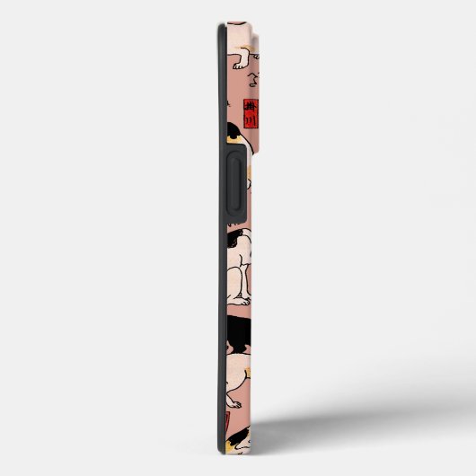 Japanse katten Ukiyo-e Funny kat Case-Mate iPhone Case (Achterkant / Rechts)
