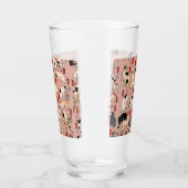 Japanse katten Ukiyo-e Funny kat Glas (Rechts)