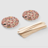 Japanse katten Ukiyo-e Funny kat Handwaaier (Niet-gemonteerd)