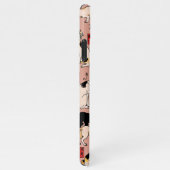 Japanse katten Ukiyo-e Funny kat iPhone Hoesje (Rechterkant)