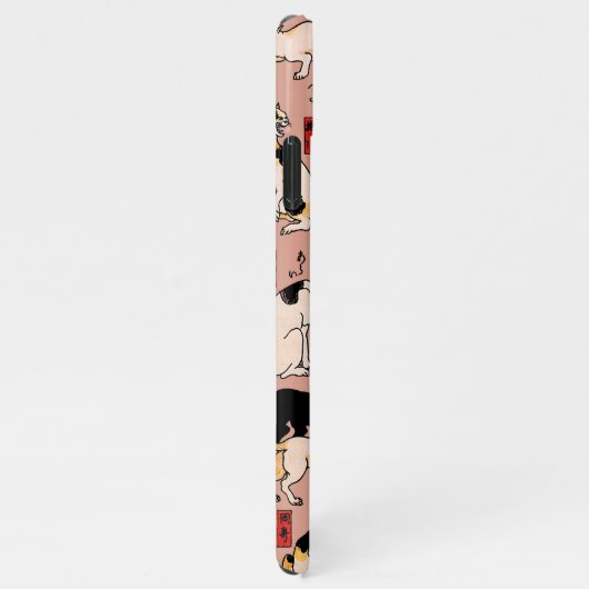 Japanse katten Ukiyo-e Funny kat iPhone Hoesje (Rechterkant)