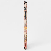 Japanse katten Ukiyo-e Funny kat iPhone Hoesje (Linkerkant)