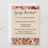 Japanse katten Ukiyo-e Funny kat Kaart (Voorkant)