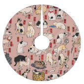 Japanse katten Ukiyo-e Funny kat Kerstboom Rok (Voorkant)