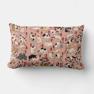 Japanse katten Ukiyo-e Funny kat Kussen