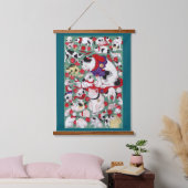 Japanse katten, Ukiyo-e Hangend Wandkleed (Slaapkamer)