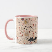 Japanse katten, Utagawa Kuniyoshi, Ukiyo-e Mok (Links)