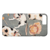 Japanse kattenkunst Case-Mate iPhone Case (Achterkant (Horizontaal))