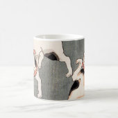 Japanse kattenkunst Koffiemok (Center)