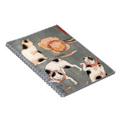  Japanse kattenkunst Notitieboek (Rechterzijde)