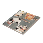  Japanse kattenkunst Tegeltje (Zijkant)