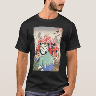 Japanse kattewerkstelling in de kliniek t-shirt