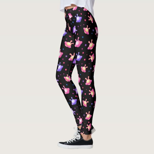 Japanse Kawaii Alien UFO Decora Kei Leggings (Links)