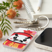 Japanse Kawaii daruma Sleutelhanger (Voorkant Rechts)