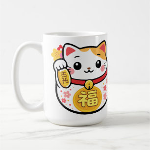 Japanse Kawaii daruma tanuki maneki Koffiemok
