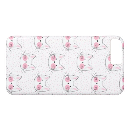 Japanse Kawaii Kitty Cats Case-Mate iPhone Case (Achterkant (Horizontaal))