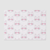 Japanse Kawaii Kitty Cats Tissuepapier (Voorkant)