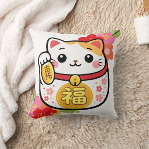 Japanse Kawaii Maneki Kussen