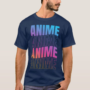 Japanse Kawaii Manga Anime Liefhebber retro T-shirt