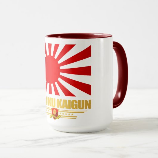 Japanse keiharde marine mok (Voorkant rechts)