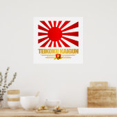 Japanse keiharde marine poster (Keuken)