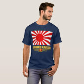 Japanse keiharde marine t-shirt (Voorkant volledig)