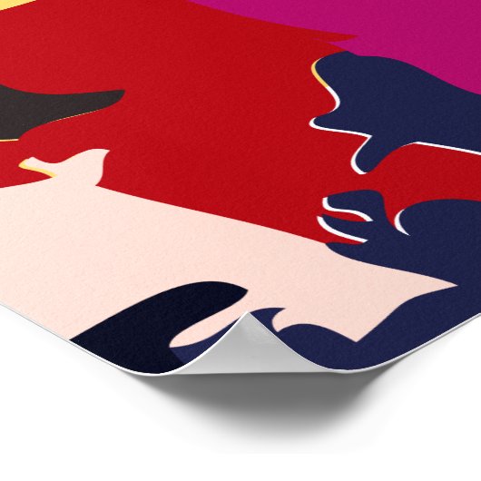 Japanse Keisha Poster (Hoek)