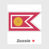 Japanse Keizerlijke Vlag (1926-cadeau) Sticker (Vel)