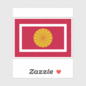 Japanse Keizerlijke Vlag (1926-cadeau) Sticker (Vel)