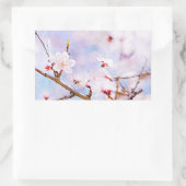 Japanse kers - Sakura in Bloom Rechthoekige Sticker (Tas)
