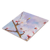 Japanse kers - Sakura in Bloom Tegeltje (Zijkant)