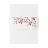 Japanse kers uitnodigingen wikkel (Achterkant Voorbeeld)