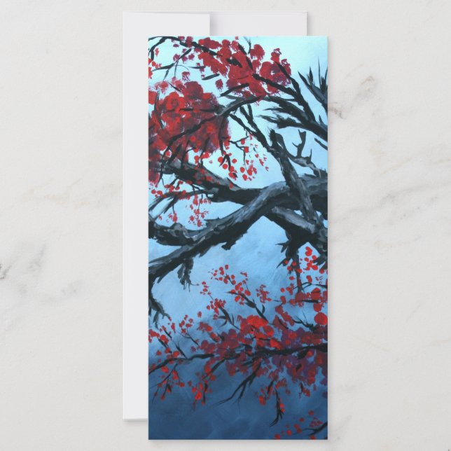japanse kersenbloem - boom - oosterse kunst (Voorkant)