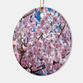 Japanse kersenbloem keramisch ornament (Links)